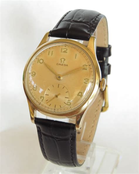 1950's omega pink gold watch bracelet|omega 501 watch.